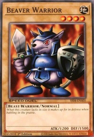 Beaver Warrior [SS04-ENA05] Common - Board Wipe