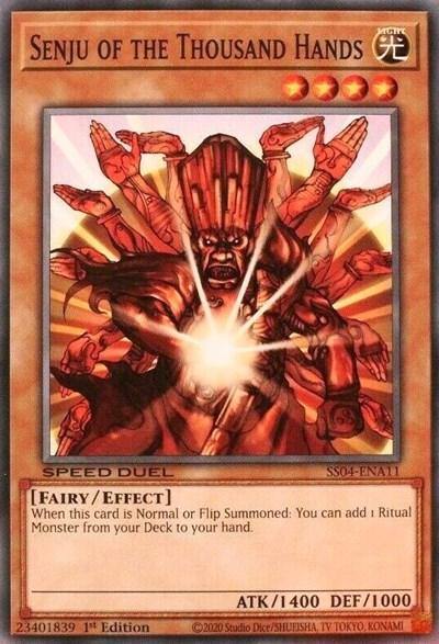 Senju of the Thousand Hands [SS04-ENA11] Common - Board Wipe