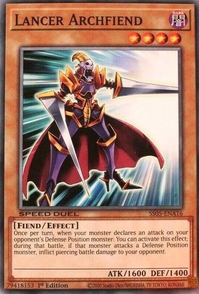 Lancer Archfiend [SS05-ENA16] Common - Board Wipe