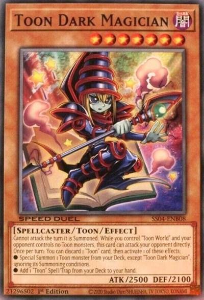 Toon Dark Magician [SS04-ENB08] Common - Board Wipe