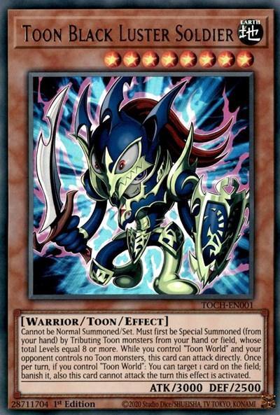 Toon Black Luster Soldier [TOCH-EN001] Ultra Rare - Board Wipe