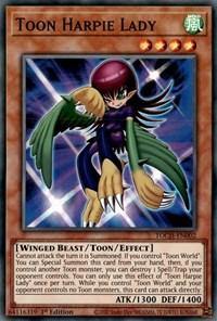 Toon Harpie Lady [TOCH-EN002] Super Rare - Board Wipe
