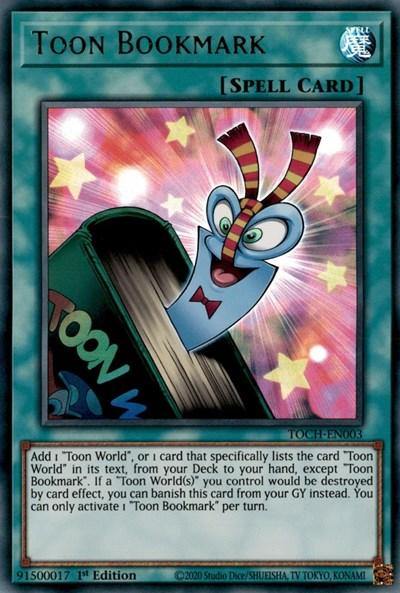 Toon Bookmark [TOCH-EN003] Ultra Rare - Board Wipe