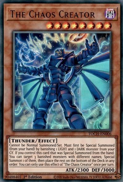 The Chaos Creator [TOCH-EN006] Ultra Rare - Board Wipe