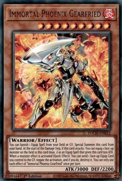 Immortal Phoenix Gearfried [TOCH-EN012] Ultra Rare - Board Wipe
