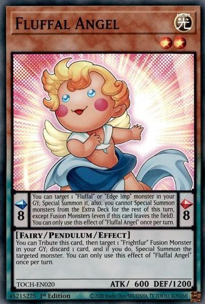 Fluffal Angel [TOCH-EN020] Super Rare - Board Wipe