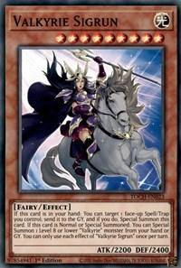 Valkyrie Sigrun [TOCH-EN023] Super Rare - Board Wipe
