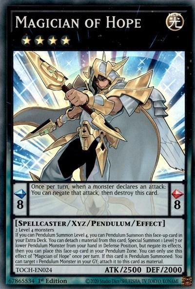 Magician of Hope [TOCH-EN024] Super Rare - Board Wipe