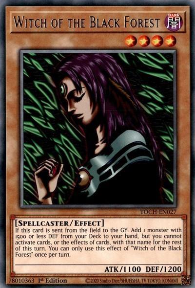 Witch of the Black Forest [TOCH-EN027] Rare - Board Wipe