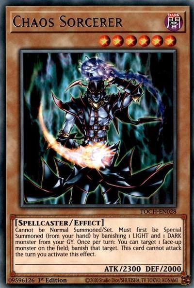 Chaos Sorcerer [TOCH-EN028] Rare - Board Wipe