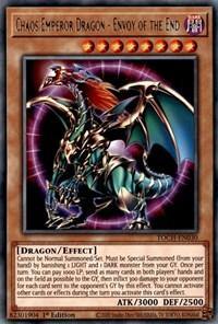 Chaos Emperor Dragon - Envoy of the End [TOCH-EN030] Rare - Board Wipe