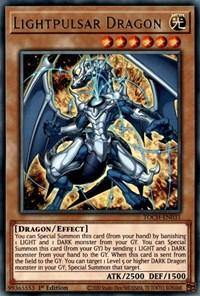 Lightpulsar Dragon [TOCH-EN031] Rare - Board Wipe