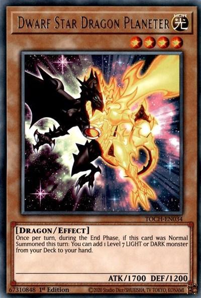 Dwarf Star Dragon Planeter [TOCH-EN034] Rare - Board Wipe