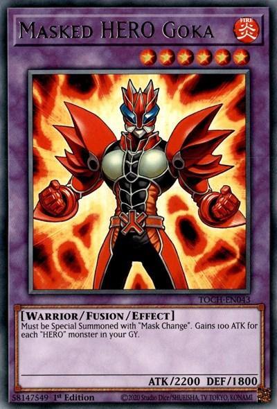 Masked HERO Goka [TOCH-EN043] Rare - Board Wipe