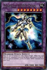 Masked HERO Dian [TOCH-EN046] Rare - Board Wipe