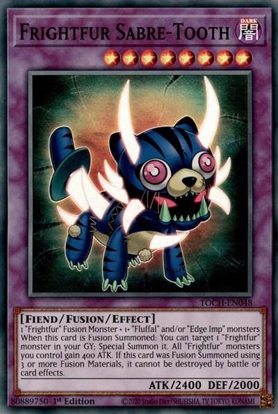 Frightfur Sabre-Tooth [TOCH-EN048] Super Rare - Board Wipe