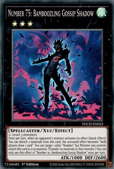 Number 75: Bamboozling Gossip Shadow [TOCH-EN052] Super Rare - Board Wipe