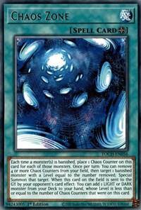 Chaos Zone [TOCH-EN056] Rare - Board Wipe