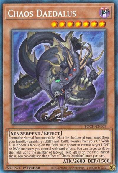 Chaos Daedalus (CR) [TOCH-EN007] Collector's Rare - Board Wipe