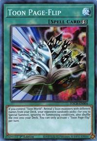 Toon Page-Flip (CR) [TOCH-EN004] Collector's Rare - Board Wipe