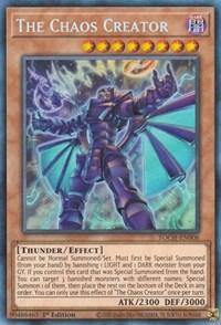 The Chaos Creator (CR) [TOCH-EN006] Collector's Rare - Board Wipe