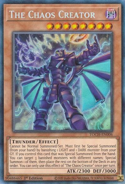 The Chaos Creator (CR) [TOCH-EN006] Collector's Rare - Board Wipe