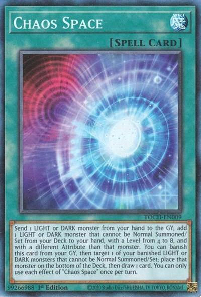 Chaos Space (CR) [TOCH-EN009] Collector's Rare - Board Wipe