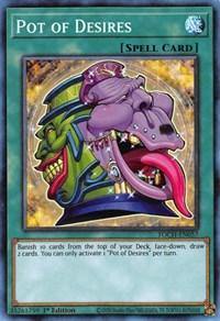 Pot of Desires (CR) [TOCH-EN057] Collector's Rare - Board Wipe