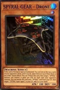 SPYRAL GEAR - Drone [OP13-EN011] Super Rare - Board Wipe
