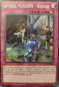SPYRAL MISSION - Rescue [OP13-EN012] Super Rare - Board Wipe
