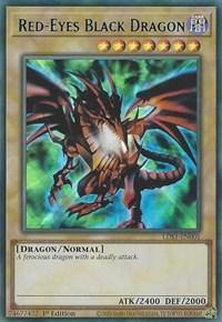 Red-Eyes Black Dragon (Blue) [LDS1-EN001] Ultra Rare - Board Wipe