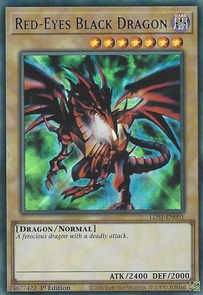 Red-Eyes Black Dragon (Purple) [LDS1-EN001] Ultra Rare - Board Wipe