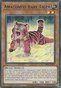 Amazoness Baby Tiger (Blue) [LDS1-EN023] Ultra Rare - Board Wipe