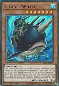 Citadel Whale (Purple) [LDS1-EN027] Ultra Rare - Board Wipe