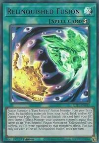 Relinquished Fusion (Purple) [LDS1-EN049] Ultra Rare - Board Wipe