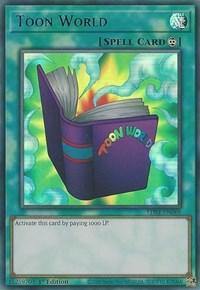 Toon World (Blue) [LDS1-EN068] Ultra Rare - Board Wipe