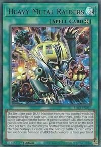Heavy Metal Raiders (Blue) [LDS1-EN077] Ultra Rare - Board Wipe