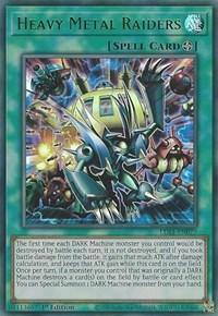 Heavy Metal Raiders (Green) [LDS1-EN077] Ultra Rare - Board Wipe