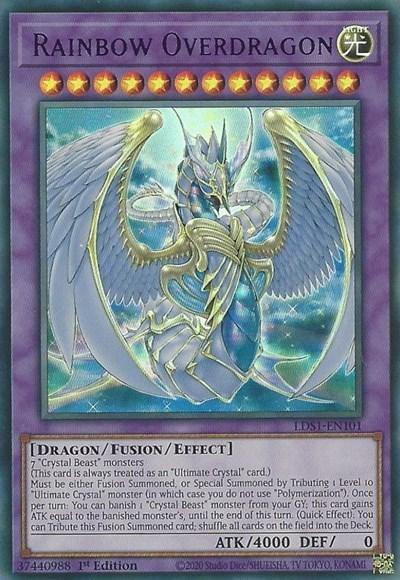Rainbow Overdragon (Purple) [LDS1-EN101] Ultra Rare - Board Wipe