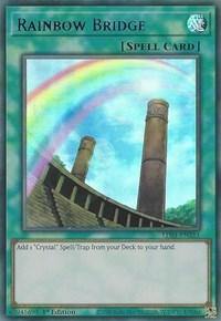 Rainbow Bridge (Blue) [LDS1-EN111] Ultra Rare - Board Wipe