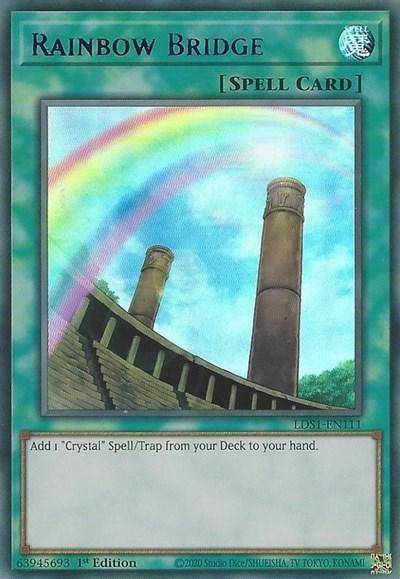 Rainbow Bridge (Blue) [LDS1-EN111] Ultra Rare - Board Wipe