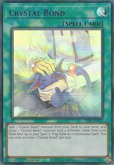 Crystal Bond (Blue) [LDS1-EN112] Ultra Rare - Board Wipe