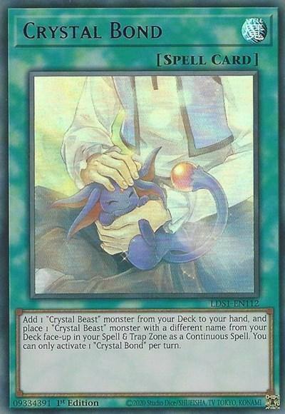 Crystal Bond (Purple) [LDS1-EN112] Ultra Rare - Board Wipe