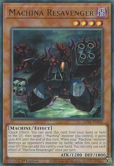 Machina Resavenger [LDS1-EN119] Ultra Rare - Board Wipe