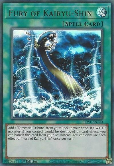 Fury of Kairyu-Shin [LDS1-EN120] Ultra Rare - Board Wipe