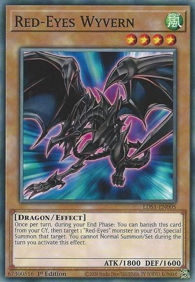 Red-Eyes Wyvern [LDS1-EN005] Common - Board Wipe