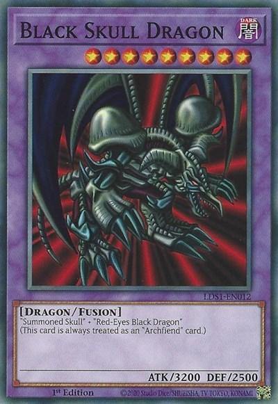 Black Skull Dragon [LDS1-EN012] Common - Board Wipe