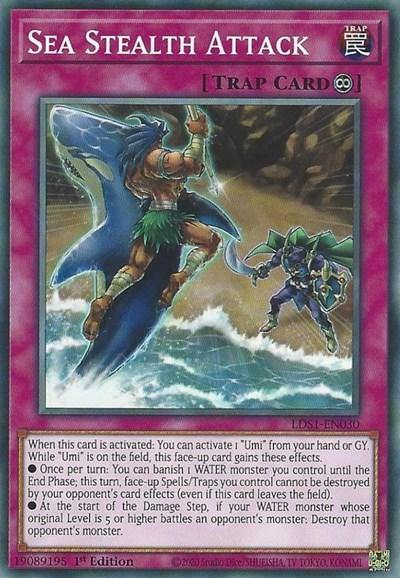 Sea Stealth Attack [LDS1-EN030] Common - Board Wipe