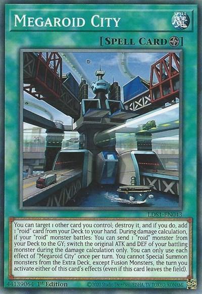 Megaroid City [LDS1-EN043] Common - Board Wipe
