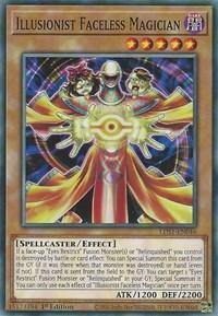 Illusionist Faceless Magician [LDS1-EN046] Common - Board Wipe